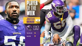 Minnesota Vikings OLB Jonathan Greenard Named Week 3 NFC Defensive Player of the Week [upl. by Lohse]