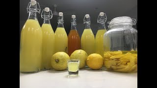 Homemade Limoncello Recipe [upl. by Sokram]