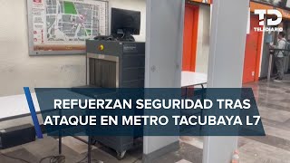 Revisarán protocolos de seguridad en MetroCdMx tras ataque a usuarios en Tacubaya [upl. by Cantu]