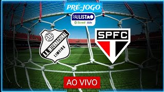 AO VIVO  INTER DE LIMEIRA x SÃO PAULO PAULISTÃO 2024 [upl. by Eetnahc929]