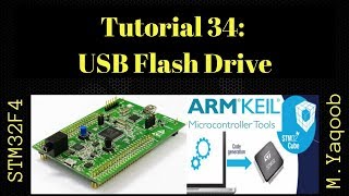 STM32F4 Discovery board  Keil 5 IDE with CubeMX Tutorial 34  USB MSC Flash Drive [upl. by Bull]