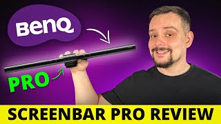 Want Better Monitor Visibility BENQ Screenbar PRO is the Answer [upl. by Ahsiena388]