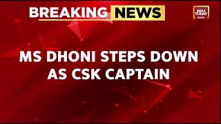 Breaking News Ruturaj Gaikwad Replaces MS Dhoni As New Captain Of CSK [upl. by Pinkerton286]