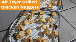 Grilled Chicken Nuggets Recipe Power Air Fryer Oven [upl. by Wearing]