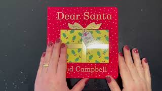 Dear Santa Flap Book  Rod Campbell  Board Book [upl. by Nereil]