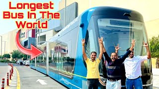 ലോകത്തിലെ ഏറ്റവും നീളം കൂടിയ ബസ്  Longest Bus In The World  ART BUS  Abudhabi  Malayalam Vlog [upl. by Campy875]