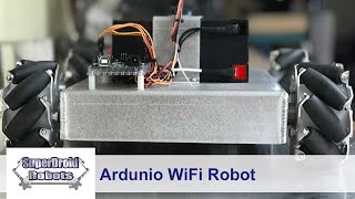 Arduino Powered 4WD Robot with Mecanum Wheels by SuperDroid Robots [upl. by Fedora695]