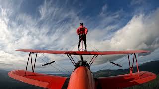 Wing Walking  Randy West Sequim Washington  Sept 5 2023 [upl. by Beth]