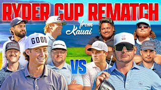 The Fore Play x Good Good Hawaii Ryder Cup [upl. by Anidualc]