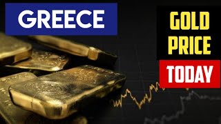 Today Gold Price in GREECE  24K amp 22K 21K 18K 14K 10K Carat Gold Rate in Euro EUR [upl. by Arne]