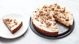 Halvah No Bake Cheesecake Recipe [upl. by Eibrik]