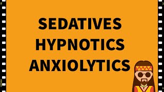 Pharmacology Sedative Hypnotic Anxiolytic drugs GABA A receptor CNS MADE EASY [upl. by Nisotawulo]