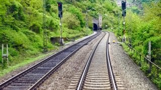 DB Bahn  Nr 20  Führerstandmitfahrt  Von Bingen  Rhein  Hbf nach Koblenz Hbf  BR 612 [upl. by Haronid]