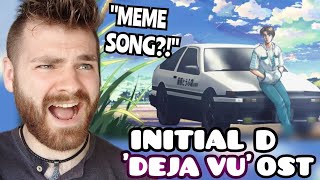 First Time Hearing INITIAL D  quotDeja Vuquot OST  ANIME REACTION [upl. by Lazaruk273]