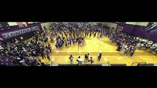 Fulshear High School vs pep rally Coed Varsity CheerAndSpirit [upl. by Alyak]