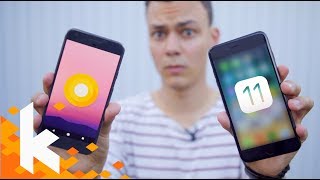 iOS 11 vs Android O  Die wichtigsten Unterschiede [upl. by Annette]