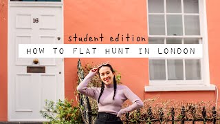 tips for flat hunting in London  student accommodation [upl. by Landan651]