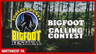 2024 Forest County Bigfoot Festival quotBigfoot Calling Contestquot [upl. by Seravat]