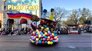 Better Together A Pixar Pals Celebration Parade at Disney California Adventure [upl. by Ylrehs]