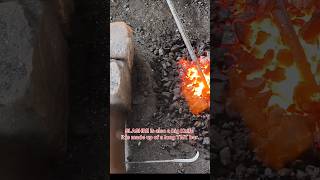 Blacksmiths Big Knife making making shorts shortvideo shortsfeed viral videoyoutubeshorts [upl. by Kenneth]