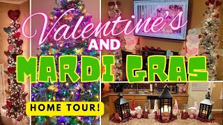 2024 Valentine amp Mardi Gras Home Tour [upl. by Eanod]