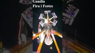 Gandia Fira i Festes 2023  Feria Gandia 2023  Atracciones de feria  Fairground Rides [upl. by Vanden]