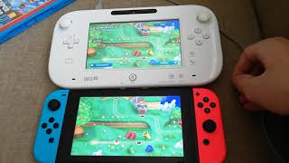 New Super Mario Bros U Switch vs Wii U Loading speed comparison [upl. by Lotsyrk]