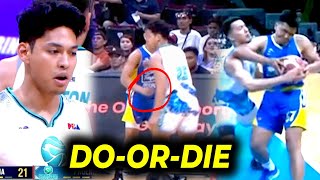 SINUNTOK si Ricci Rivero natawa sa nangyari Calvin Abueva  Game 4 Semis Magnolia vs Phoenix [upl. by Keriann701]