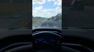 Using auto steering in stop N go traffic I 75 [upl. by Esiahc]