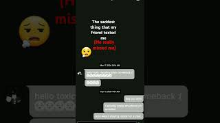 The saddest thing happend to my chat sad sadsong roblox robloxchat [upl. by Ilojne]