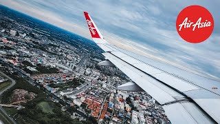 Thai AirAsia A320neo Full Takeoff And Landing  Don Mueang DMK  Chiang Rai CEI [upl. by Tloc236]