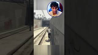 ESCAPE FROM 5 STAR POLICE WANTED LEVEL WITH BICYCLE 🤣 GTA 5 shorts gta5 [upl. by Hilario]