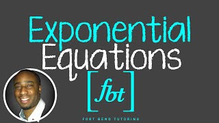 Solving Exponential Equations fbt StepbyStep [upl. by Deegan]