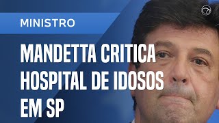 MINISTRO CRITICA HOSPITAL QUE CONCENTRA MORTES POR COVID19 EM SP [upl. by Micaela]