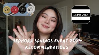 2024 Sephora Savings Event Recommendations  VIB sale [upl. by Hedva]