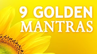 9 GOLDEN MANTRAS  108 Times [upl. by Debbie]