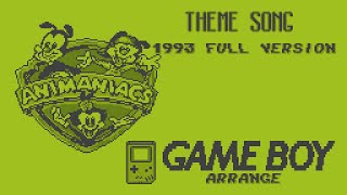 Animaniacs  Theme Song 1993 full version  Game Boy arrange [upl. by Burhans663]