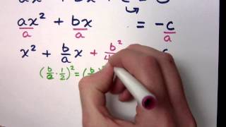 Quadratic Formula Proof [upl. by Brendis]