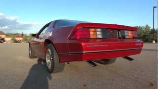 1987 Iroc Z camaro Tuned Port 350 v8 L98Flowmaster Exhaust [upl. by Sternberg]