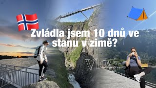 10 dnů v Norsku pod stanem VLOG  Martina Třešňáková [upl. by Risser]