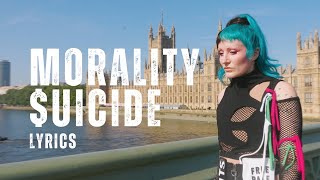 RØRY  MORALITY UICIDE lyric video [upl. by Oryaj]