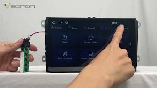 【How to】Setup the SWC for Eonon Android 13 A13 Series carplay androidauto carstereo [upl. by Lrig]