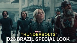 Marvel Studios Thunderbolts  D23 Brazil Special Look  In Theaters May 2 2025 [upl. by Ermina]