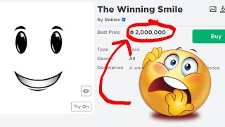 How to get the winning smile in roblox for FREE [upl. by Kaylee]