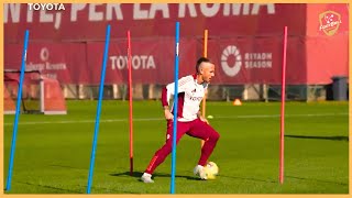 As Roma  High Intensity Passing Combinations amp Ball Control By Claudio Ranieri [upl. by Aloysia]