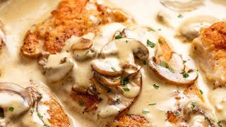 Chicken with Creamy Mushroom Sauce [upl. by Moe873]