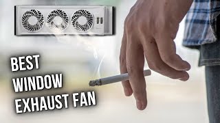 Best Window Exhaust Fan For Smokers [upl. by Galasyn266]