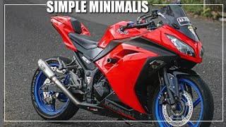 REVIEW MODIFIKASI NINJA 250 FI OLD  SIMPLE MINIMALIS  LOW BUDGET TAPI GARANG [upl. by Mulcahy]