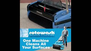 Rotowash Commercial amp Residential Carpet amp Floor Cleaning Machines [upl. by Whitby]