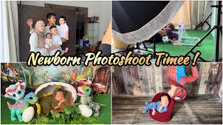 Photoshoot 6 Tema Termasuk Spiderman  🥰  VLOG 2414 [upl. by Rangel219]